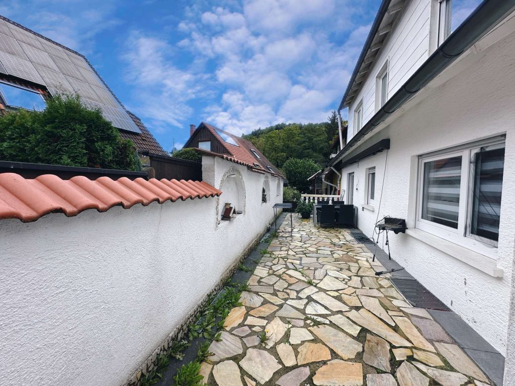 Terrasse bei Tag