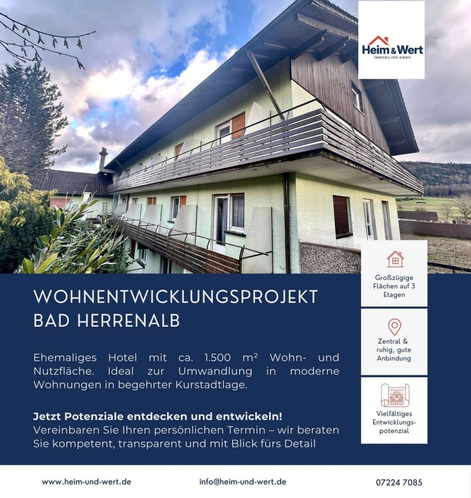 Wohnentwicklungsprojekt Bad Herrenalb