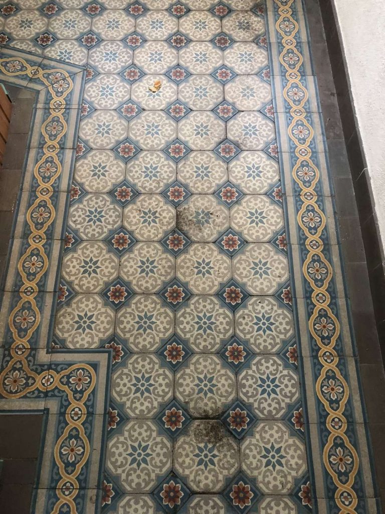 Bodenbelag Treppenhaus