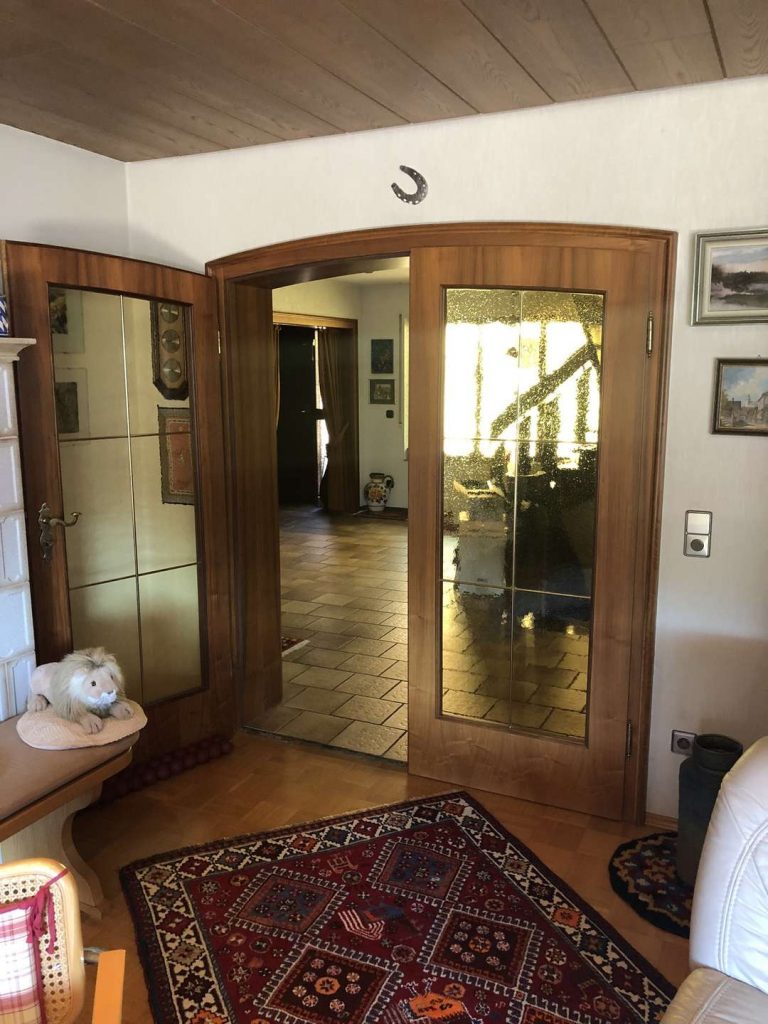 Blick Wohnzimmer zur Diele
