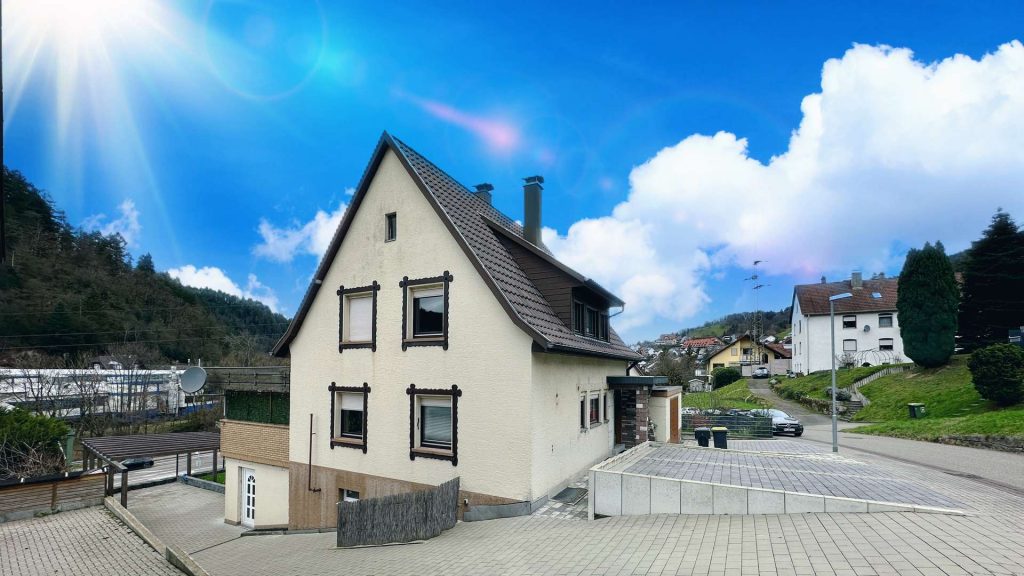 Freistehendes Einfamilienhaus in Gernsbach-Obertsrot – bestens geeignet für die junge Familie