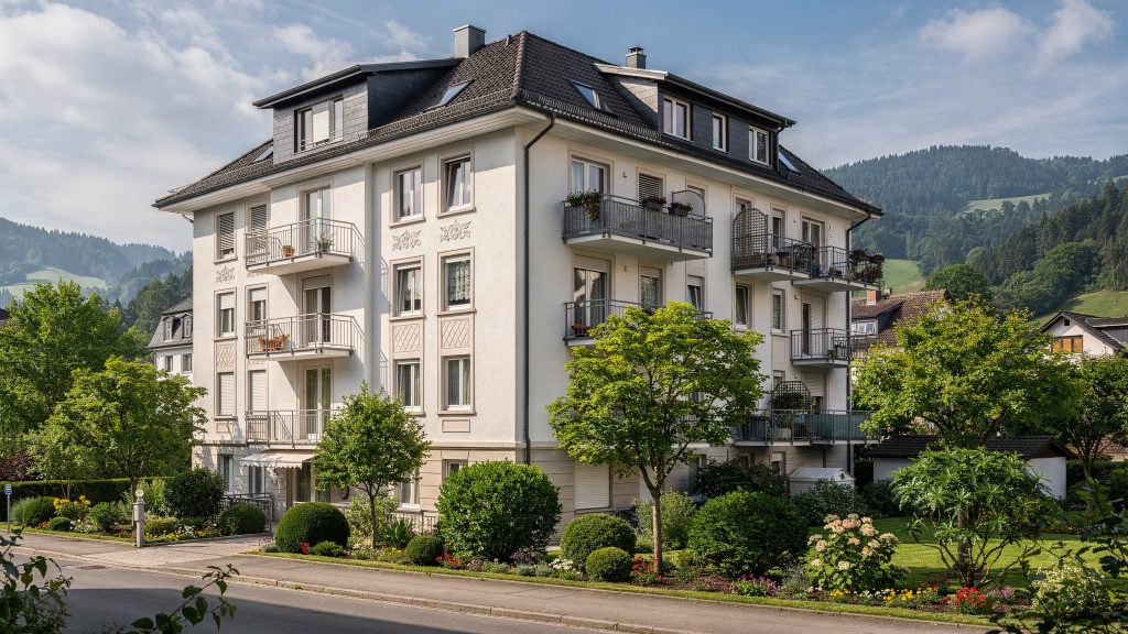 Etabliert sofort den lokalen Immobilienbezug und den Fokus auf Werterhalt/Objektzustand.