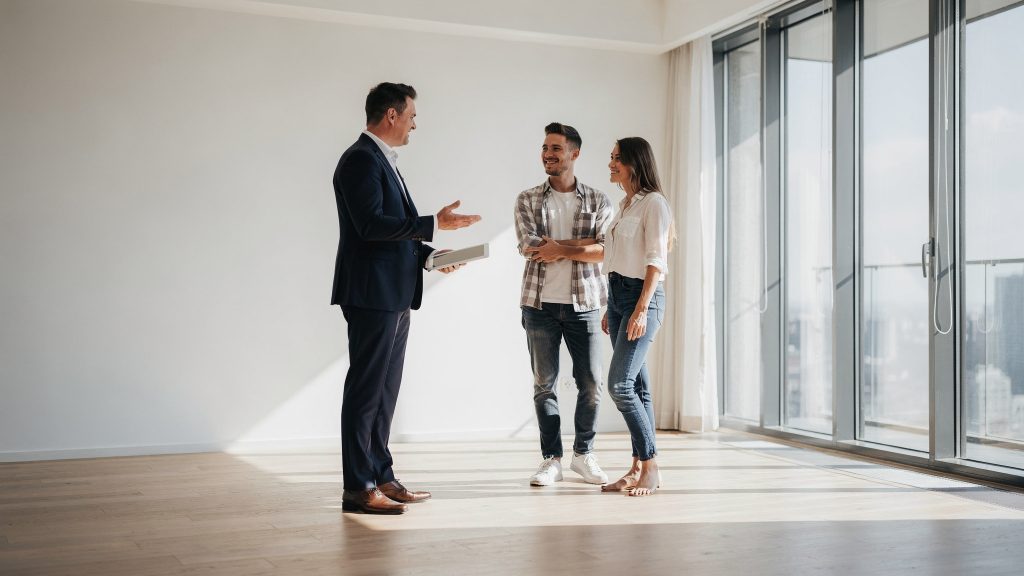 Unterstreicht die Organisation von Besichtigungen und die Auswahl geeigneter Interessenten.