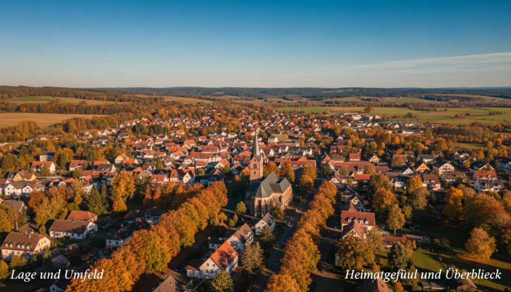 Das Bild verankert den Artikel im lokalen Kontext, visualisiert die Relevanz der Mikrolage und erzeugt eine emotionale Bindung zur Gemeinde Malsch.