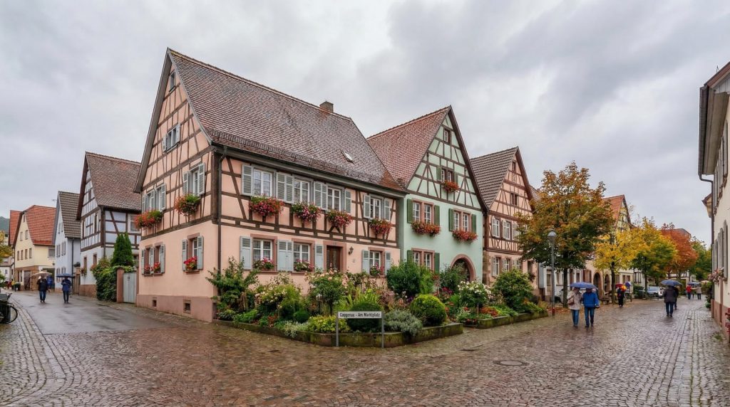 Dieses Bild hebt die Attraktivität und den Charme von Gaggenau als Wohnort hervor und spricht potenzielle Käufer an, die eine solche Umgebung schätzen.