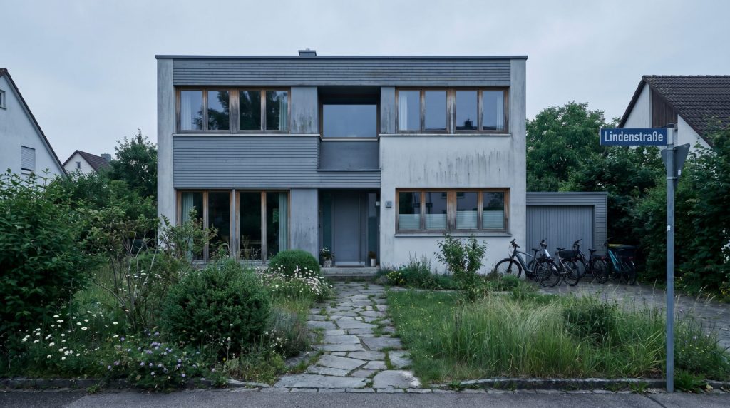 Diese atmosphärische Aufnahme bringt die Kombination aus Lage, Potenzial und sichtbarem Sanierungsbedarf emotional zum Ausdruck, die Käufer in Gaggenau besonders beschäftigt.
