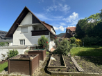 Freistehendes 2-Familienhaus mit großem Grundstück in Loffenau und viel Potenzial - Aussenansicht Gartenseite